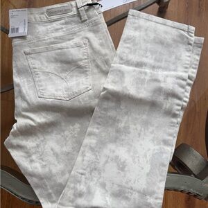 Calvin Klein Jeans Men's Light Gray Straight Jeans